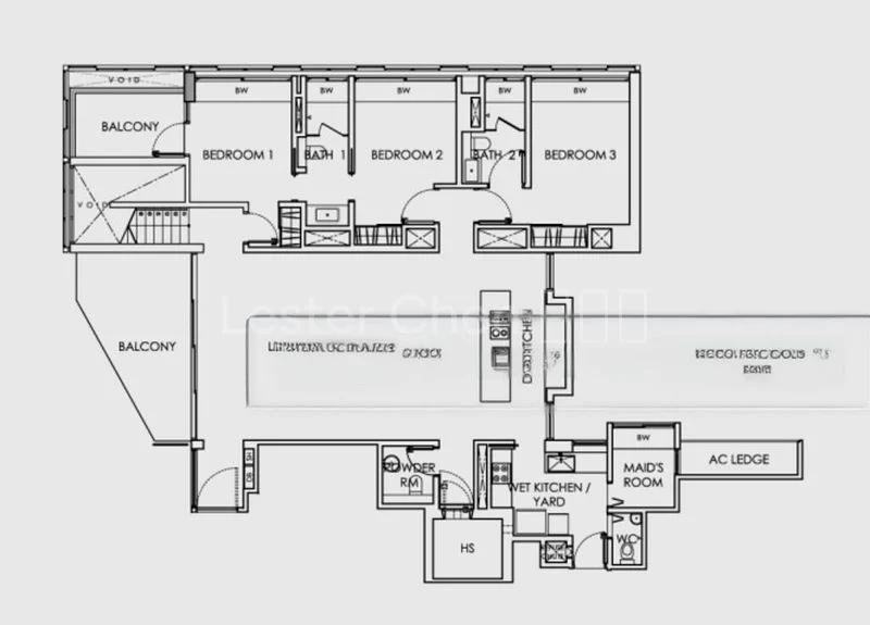 9 Bed Apartment (Condo) for Sale in  The Oliv - Image 20